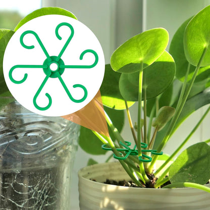 3PCS Plant Stem Support, 3 Sizes Climbing Houseplant Stem Holders, Plastic Reusable Flower Trellis
