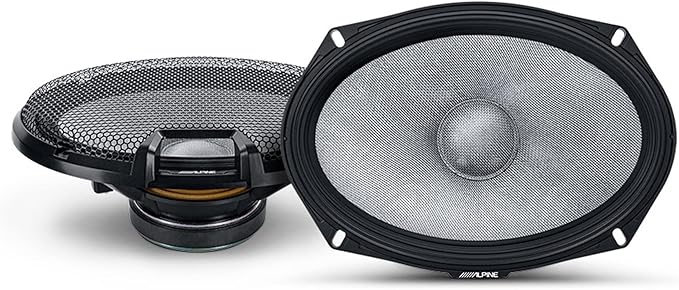 Alpine 6.5" & 6x9 R2 High-Resolution Speaker Bundle - A Pair of Pro-Series R2-S652 2-Way Component