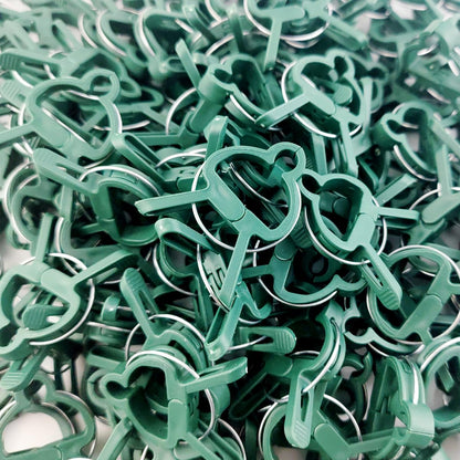 GXXMEI 80PCS Plant Clips 2 Sizes Adjusting Reusable Garden Plant Supports Clips for Supporting
