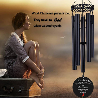 Cardinal Wind Chimes for Loss of Loved One, Memorial Gifts for Loss of Father Mother, 30Inch