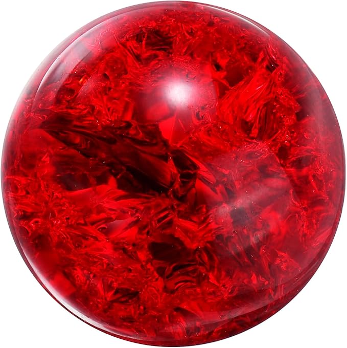 uxcell 30mm/1.2" Crystal Sphere Ball Ice Cracked Glass Solid Decorative Sphere Crystal Ball Prop