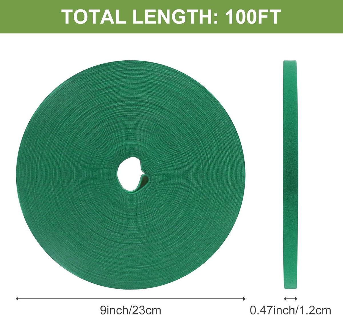 SumDirect Plant Tape 100 ft Plant Ties for Climbing Plants Garden Twist Ties Plants Adjustable