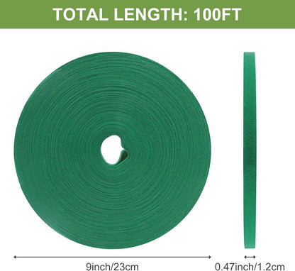 SumDirect Plant Tape 100 ft Plant Ties for Climbing Plants Garden Twist Ties Plants Adjustable
