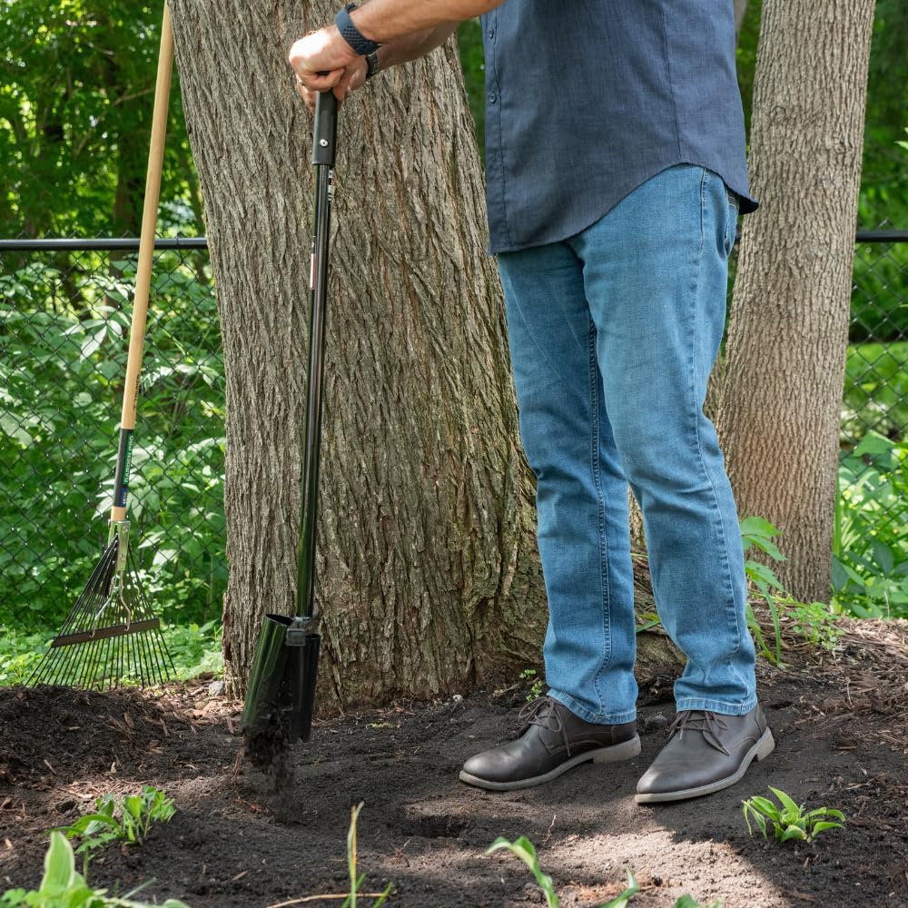 Walden Backyards Perfect Planter - Long Handle Bulb Transplanter for Planting Flowers - Heavy Duty