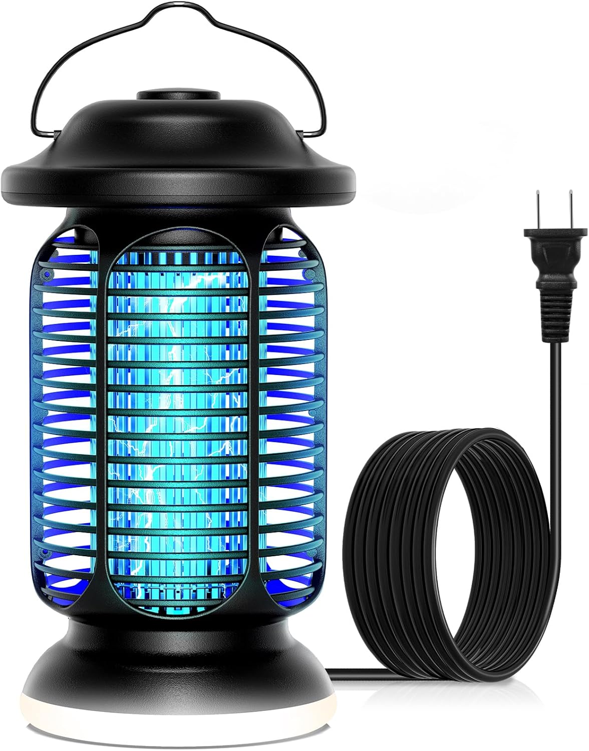 Bug Zapper Outdoor & Indoor, Upgraded 18W Exclusive Blue-Violet Light with 2W LED Lamp, 100%