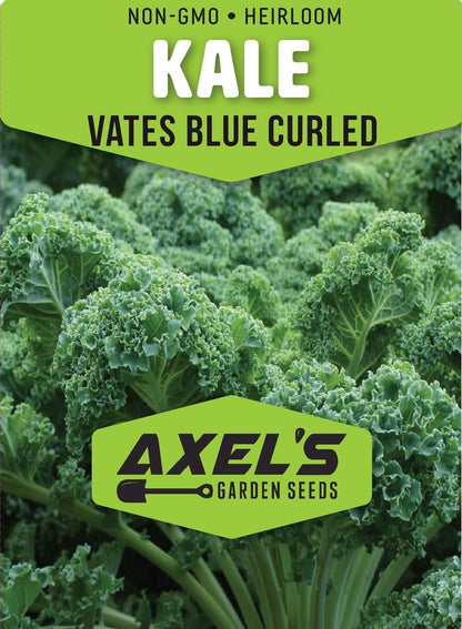 Kale Seeds for Planting - Plant & Grow Heirloom Kale Varieties Home Outdoor Garden – Easy Grow
