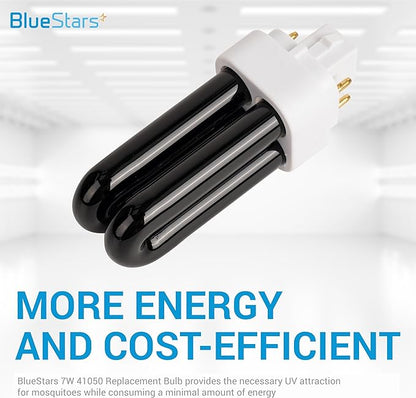 BlueStars Premium Quality 7W 41050 Replacement UV Light Bulbs for Indoor DynaTrap Models DT1050