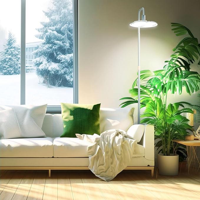 SANSI Grow Lights for Indoor Plants, 100W Full Spectrum Tall Plant Lights for Indoor Growing