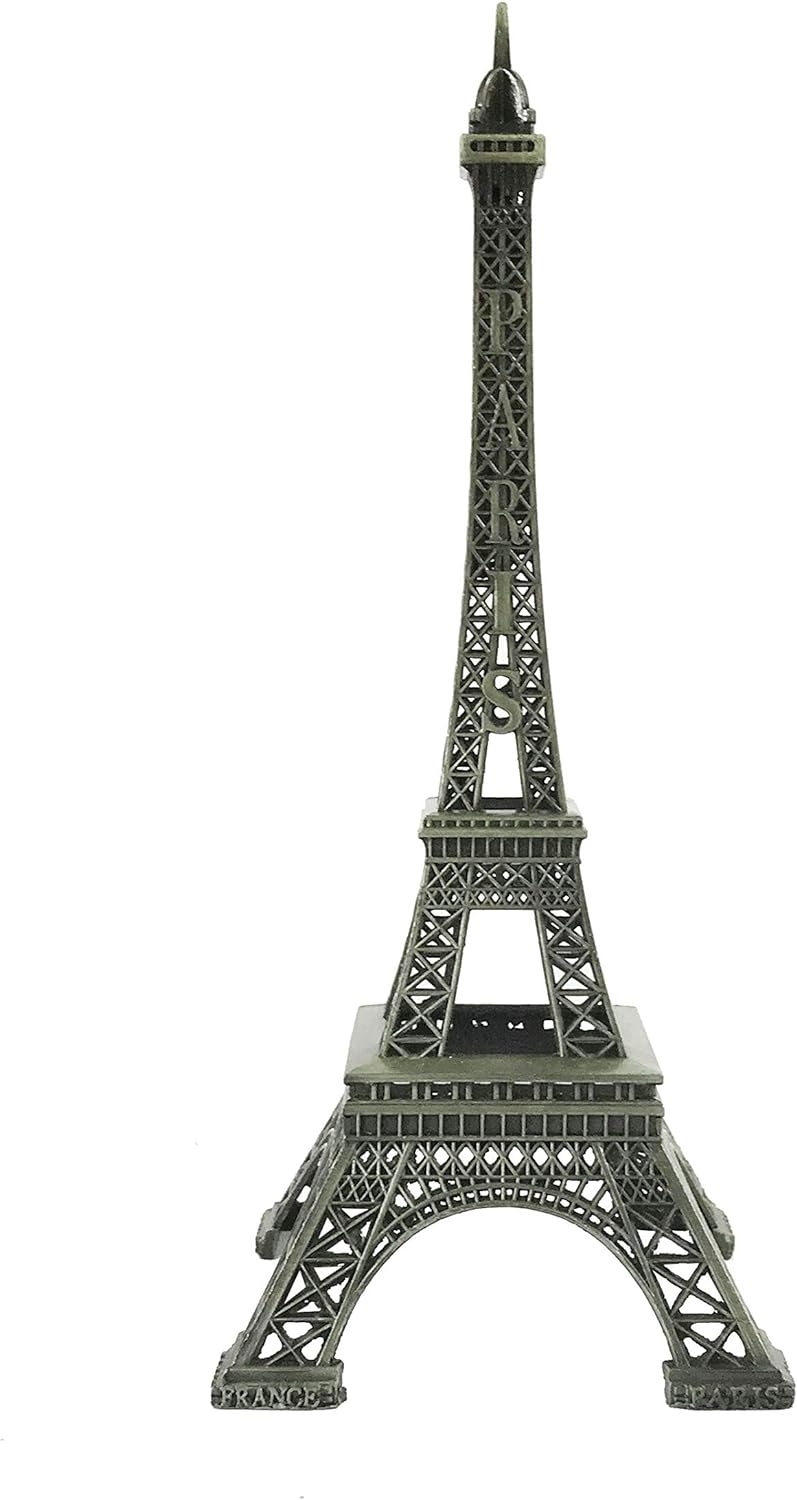 allgala 10" Eiffel Tower Statue Decor Alloy Metal, Bronze