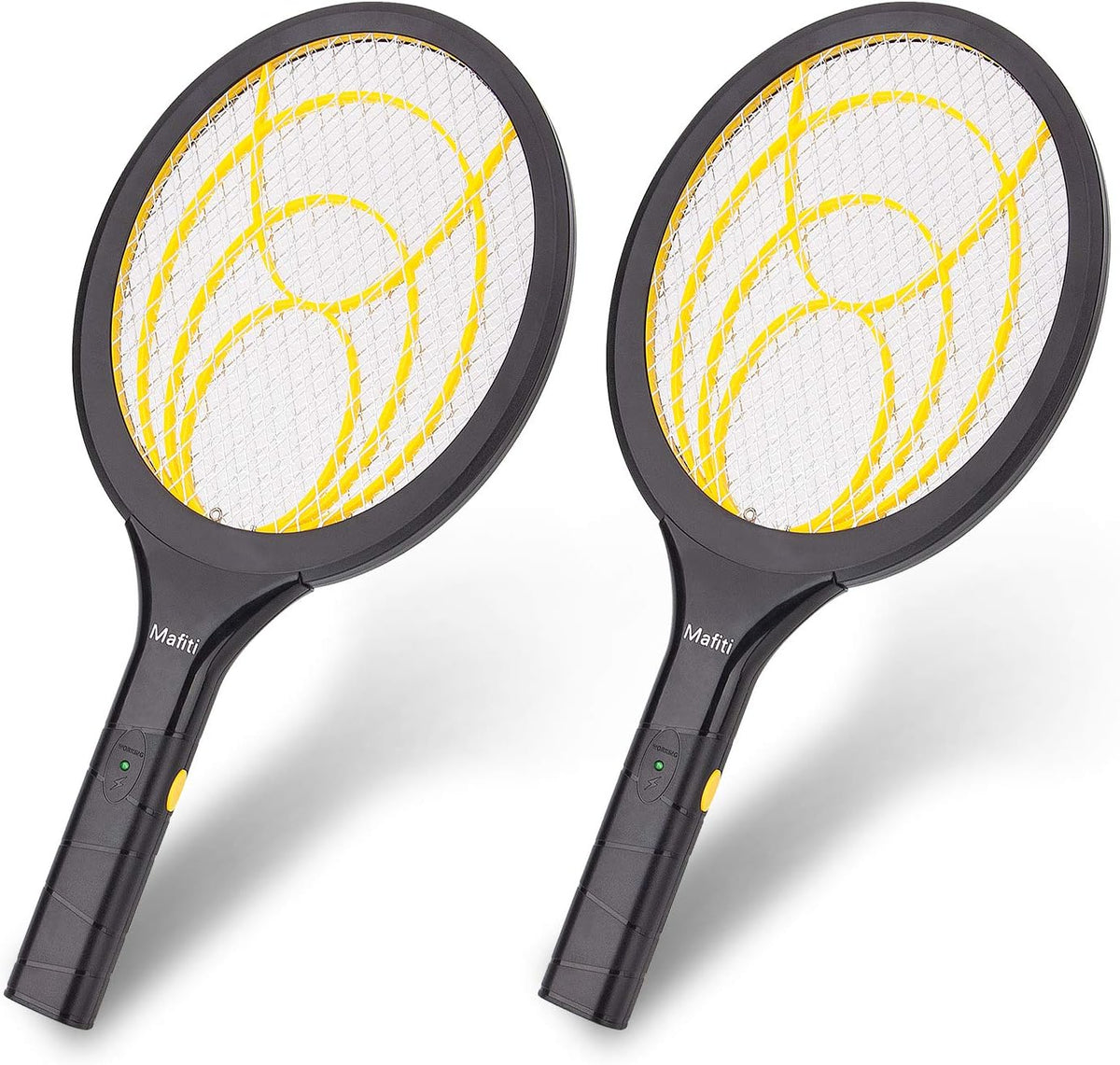 mafiti Fly Swatter Electric, Battery Powered Fly Killer Mosquito Zapper Bug Zapper Racket for