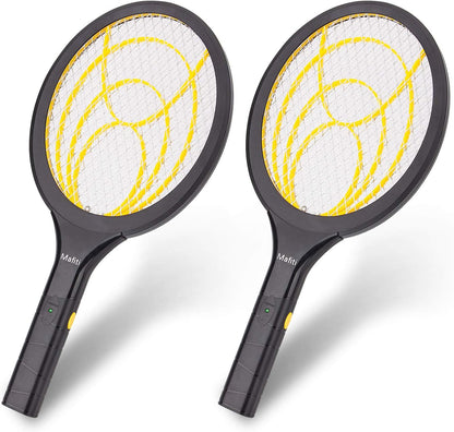 mafiti Fly Swatter Electric, Battery Powered Fly Killer Mosquito Zapper Bug Zapper Racket for