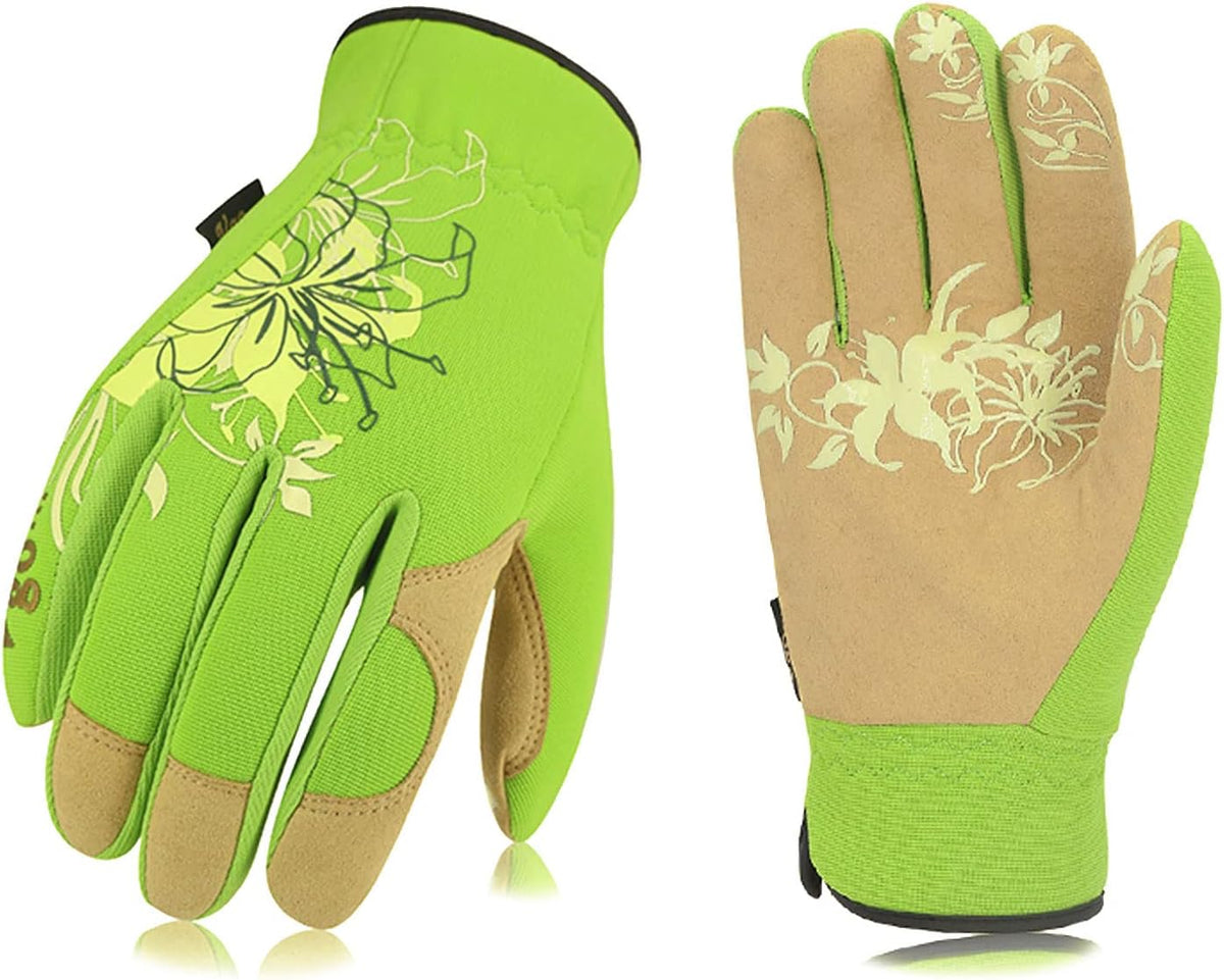 Vgo... Gardening Gloves for Women,Puncture-proof,Thornproof,Safety Work Gloves for