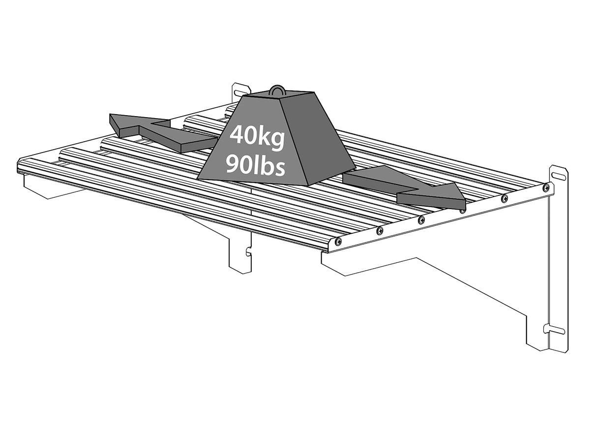 Palram - Canopia Four Heavy Duty Shelf Kits for Most Canopia Greenhouses