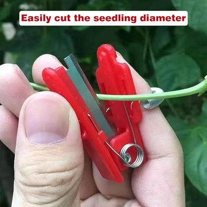Gardener's Thumb Knife & Pruning Shears - Multi-Use Stainless Steel Tool for Leaf Trimming, Fruit
