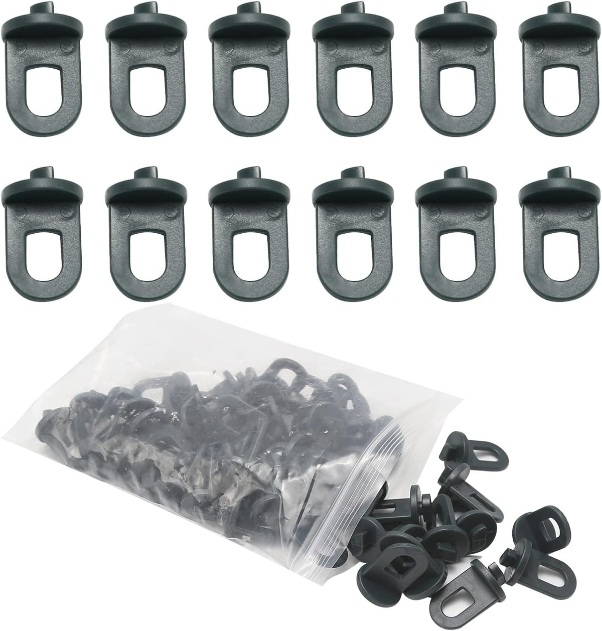 50pcs Greenhouse Hooks Plant Hangers Plant Clips Hook Accessories for Greenhouse