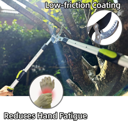 Loppers for Tree Trimming Heavy Duty Branch Cutter with Compound Action, Effortless Tree Pruner