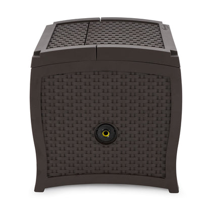 Suncast Hose Reel with Smart Trak Hose Guide, Water-Tight Connection, Durable Resin Construction