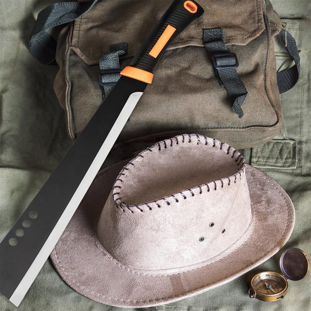 Machete for Yard Work and Cutting Trees Heavy Duty Machetes Brush Clearing Sickle Knife with Cold