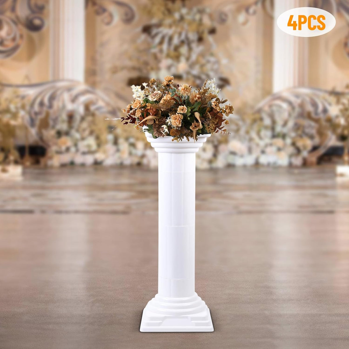 Roman Columns Wedding Column Stand Roman Pillar Plant Stand Plastic Greek Column Statue Pedestal
