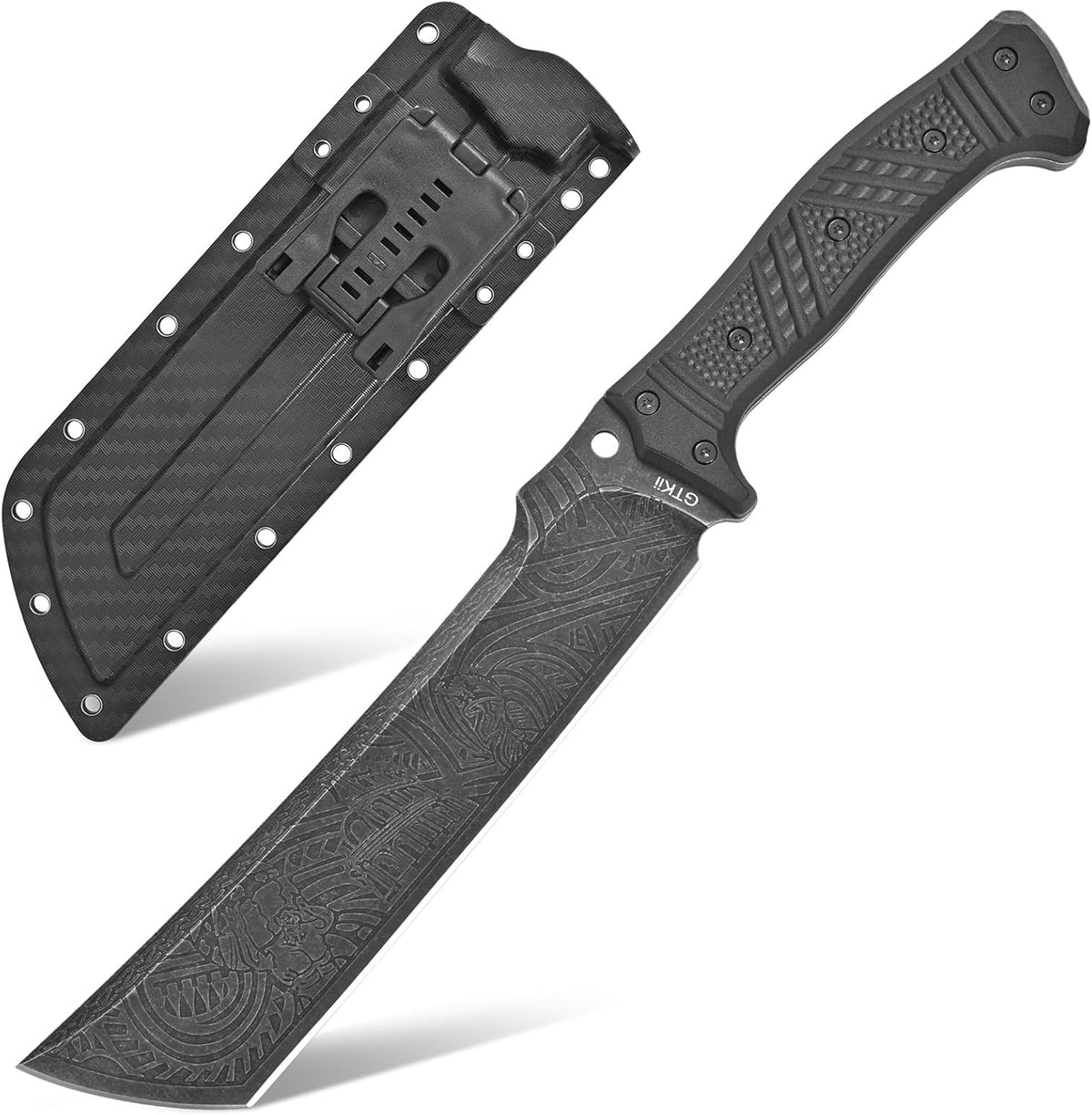 GTK1 Fixed Blade Knife DC53 Steel Blade Nylon Fiberglass Handle Full Tang EDC Tool Knifes for