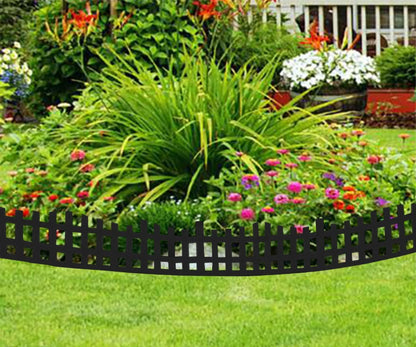 Garden Edging 33FT, Landscape Edging Borders [Extra Tall 4.9IN ] Flexible Lawn Edging Kit with