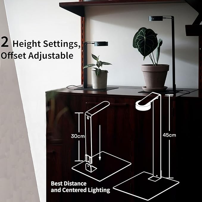 ONF Mist O Shelf Magnetic Light, Colorfull LED for Indoor Plant Growth-Promoting, Adaptable TypeC