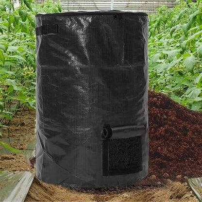 Large Compost Bin Bags,Garden Compost Bin Bags 80 Gallon(300L) Outdoor Collapsible Garden Yard