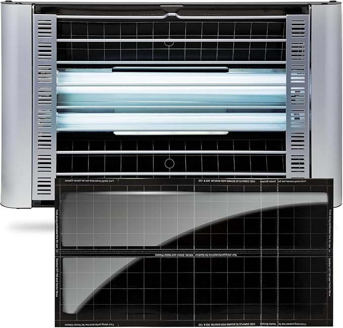 Catchmaster Vector Plasma Grilled Light Trap, UV Light Fly Traps, Gnat Traps for House Indoor