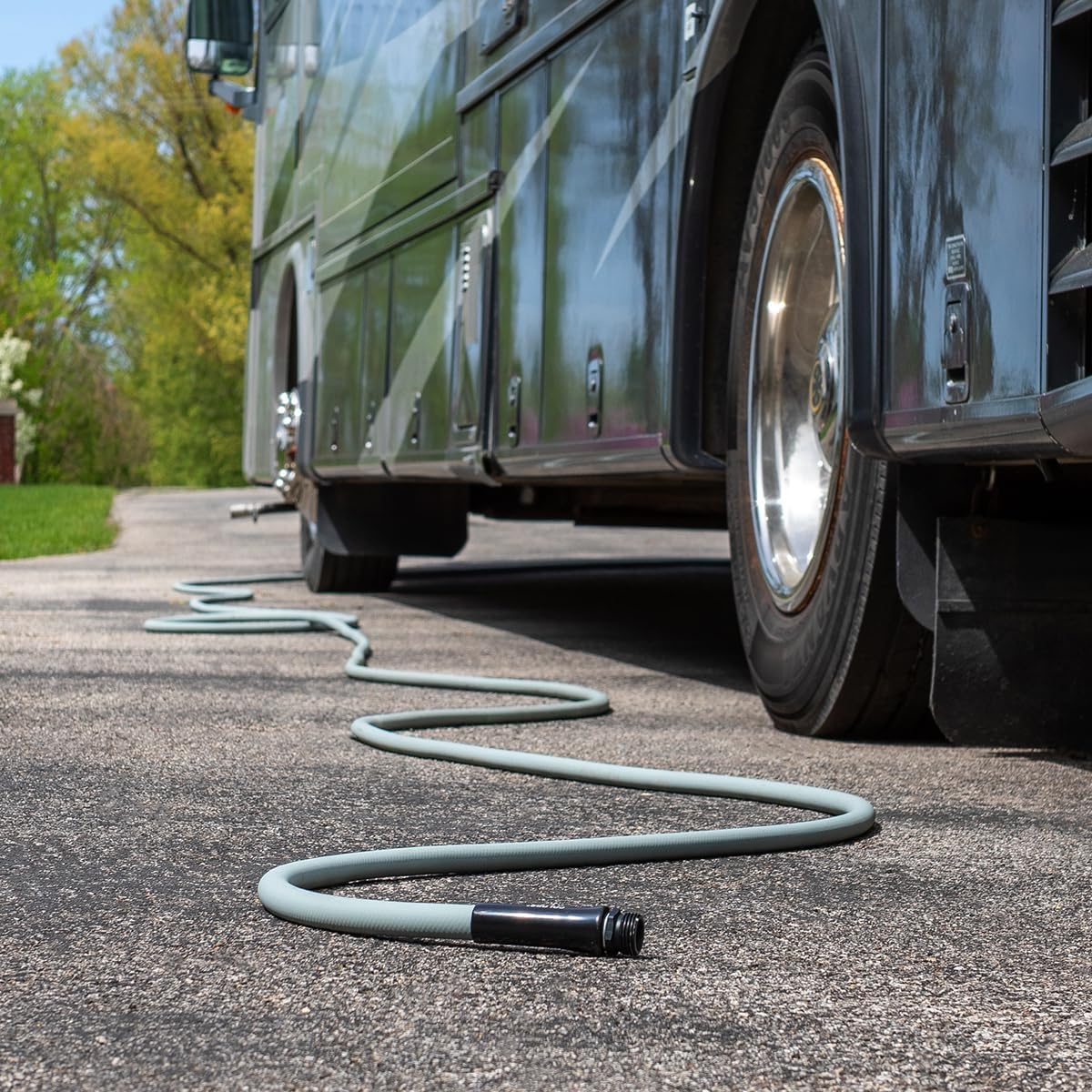 Flexzilla Colors Lead-In Garden Hose 5/8in. x 10ft., Lightweight All-Weather Water Hose, Durable