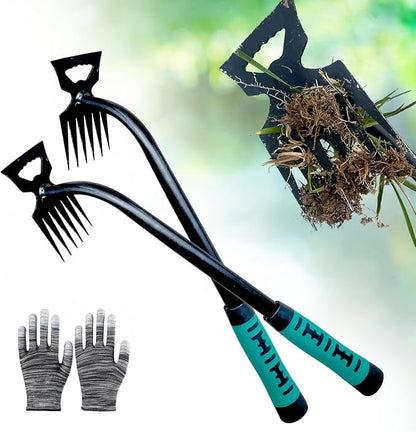 Weed Puller Tool-2Pcs Gardening Hand Weeder Tools, 2025 New Weeding Artifact Uprooting Weeding