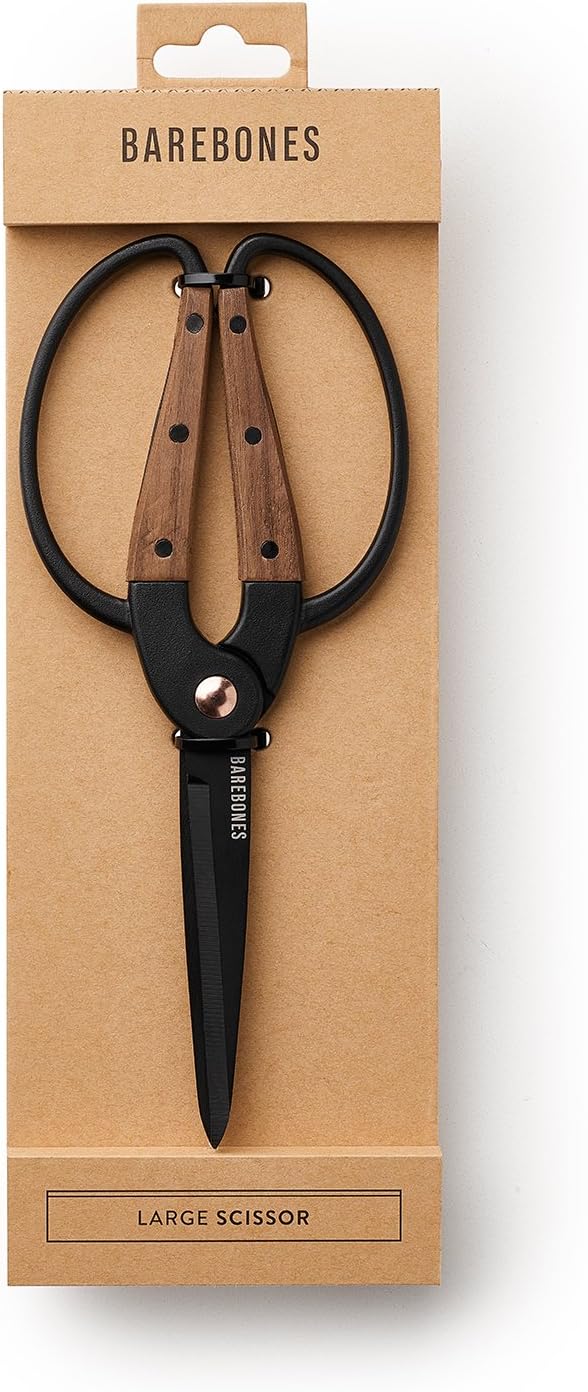 Barebones Garden Scissors - Walnut Scissors - Garden Supplies and Indoor Plant Accessories - Plant