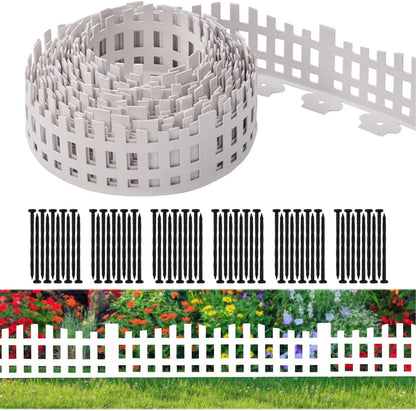 Garden Edging 33FT, Landscape Edging Borders [Extra Tall 4.9IN ] Flexible Lawn Edging Kit with