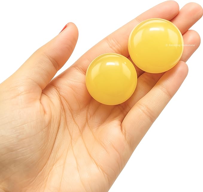 Amazing Gemstone Yellow Aventurine Crystal Ball - 1 Inches Crystal Sphere Meditation Balls for