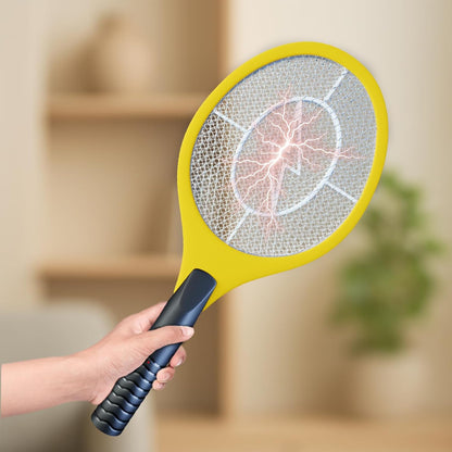 Bug Zapper 18" Electric Fly & Mosquito Swatter Racket - Outdoor/Indoor Killer for Flies