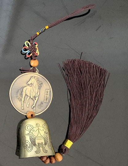 Traditional Lucky Feng Shui Wind Chime Bell Hanging Ornament Decoration for Protection Success