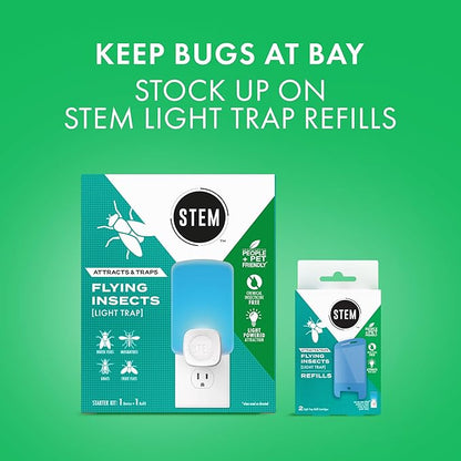 STEM Light Trap: Indoor Fruit Fly Trap, Effective Insect Control for Home, Attracts and Traps