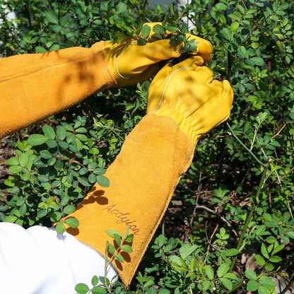 Acdyion Gardening Gloves for Women/Men Rose Pruning Thorn & Cut Proof Long Forearm Protection