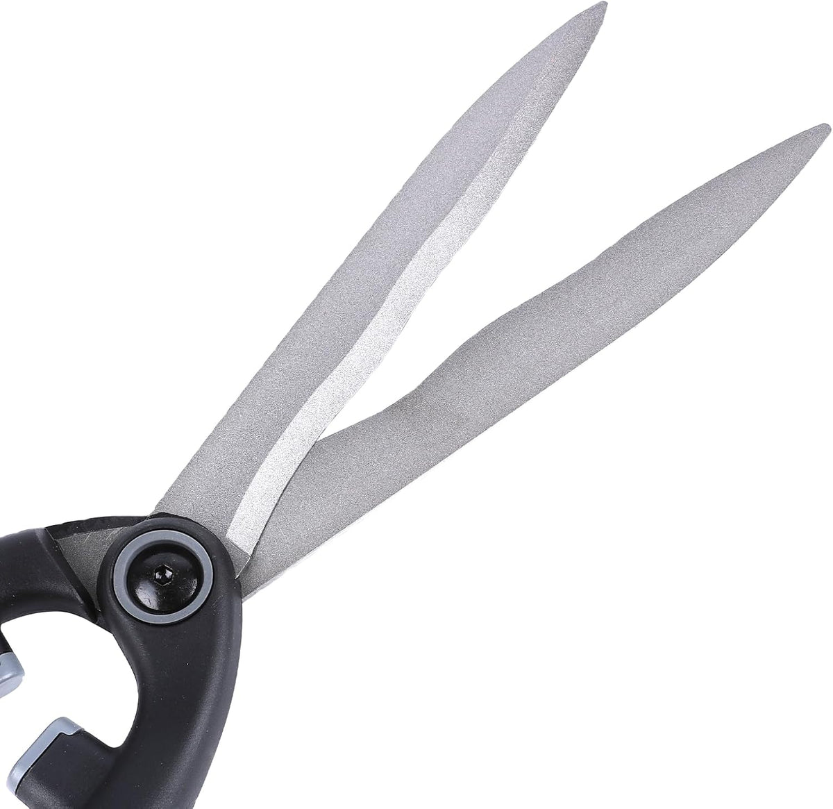 Garden Hedge Shears for Trimming and Shaping Shrubs with SK5 High Carbon Steel Non-Stick Blades