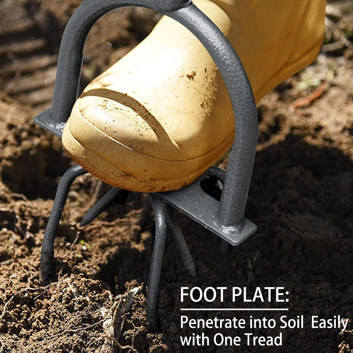 Jardineer Hand Tiller Garden Claw Set, Garden Twist Tiller With Small Soil Tiller, Heavy Duty