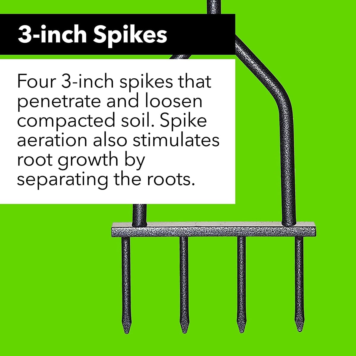 Yard Butler Aerators - Durable for Easy Lawn Care & Healthy Growth - Prevent Lawn Damage by