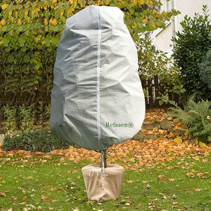 Plant Covers Freeze Protection,90”H X75”W 2.2oz Frost Blankets for Outdoor Plants Frost Cloth with