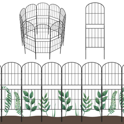 Decorative Garden Fence Fencing 36in (H) x 10ft (L) Animal Barrier for Dog