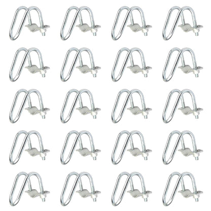 20 PCS Conduit Cross-Connector Vertical Pipe Clip for 3/4" EMT Electrical Pipe(OD 0.922"), Also