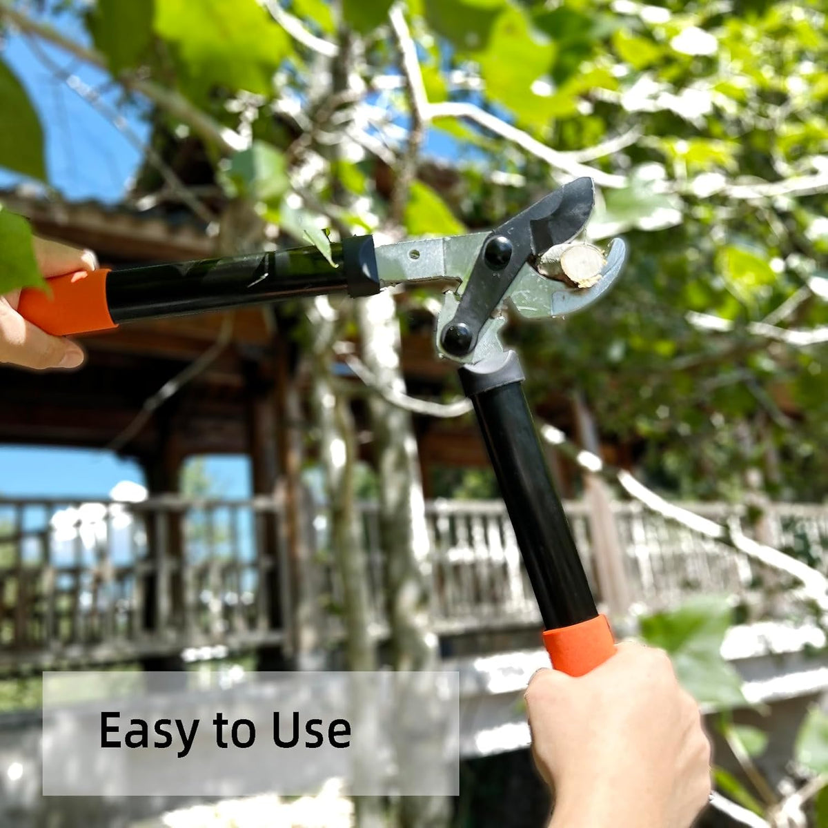 Loppers Tree Trimmer Branch Cutter with Powerful Gear Action, Super Pruner Tree Clippers Tree