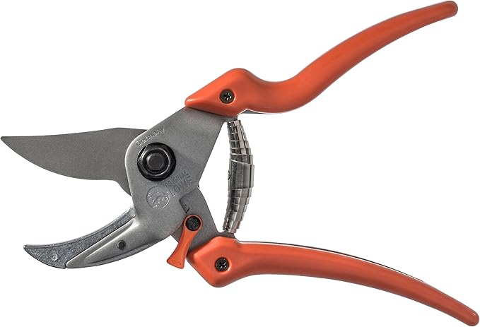 Original LÖWE Profi Anvil Prunner Garden Tools 8.107 with Bypass Geometry | Robust & Sharp Hedge