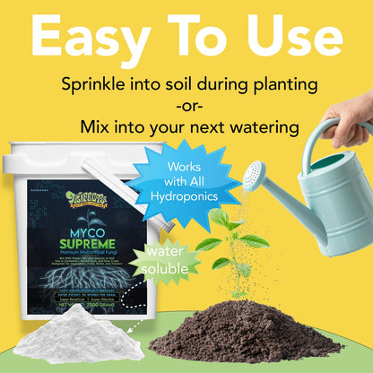 Mycorrhiza for Soil, Root Stimulator for Plants, Ultra Concentrated Mycorrhizae for Plants Strong