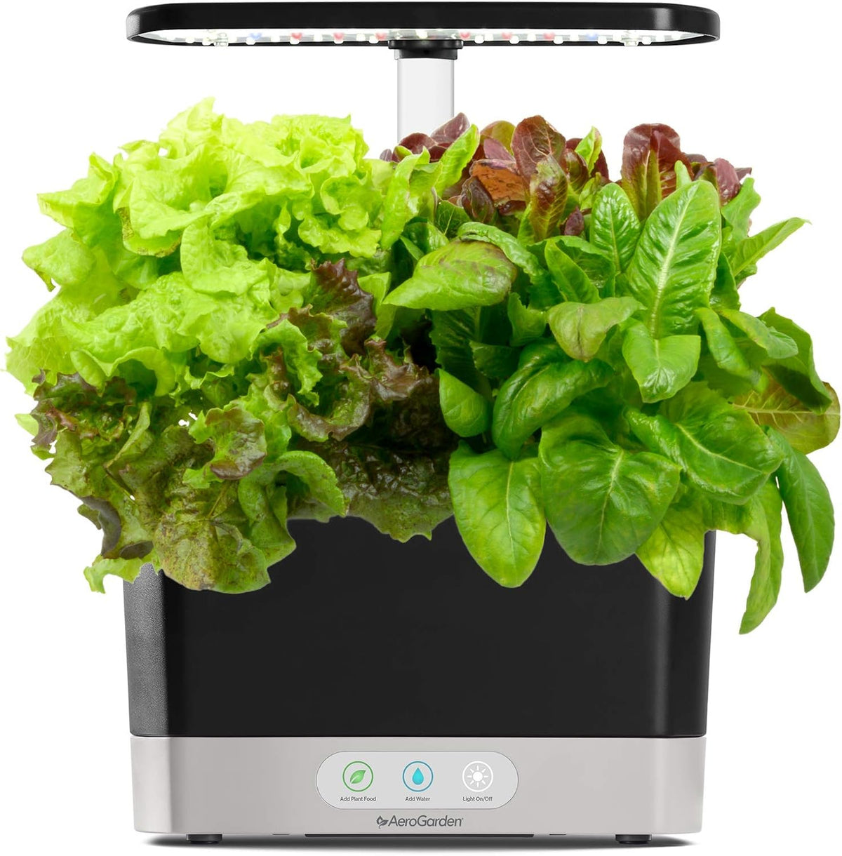 AeroGarden Harvest Indoor Garden Hydroponic System with LED Grow Light and Herb Kit, Holds up to 6