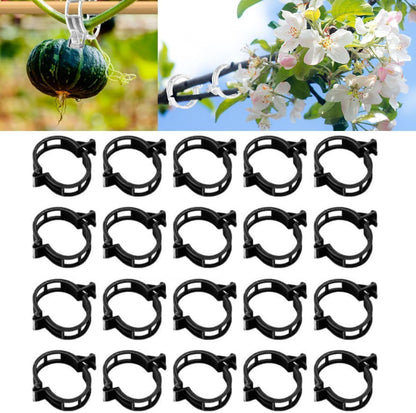 Plant Support Clips - Reusable Garden and Secured Plastic Clips for Tomato Support, String Trellis