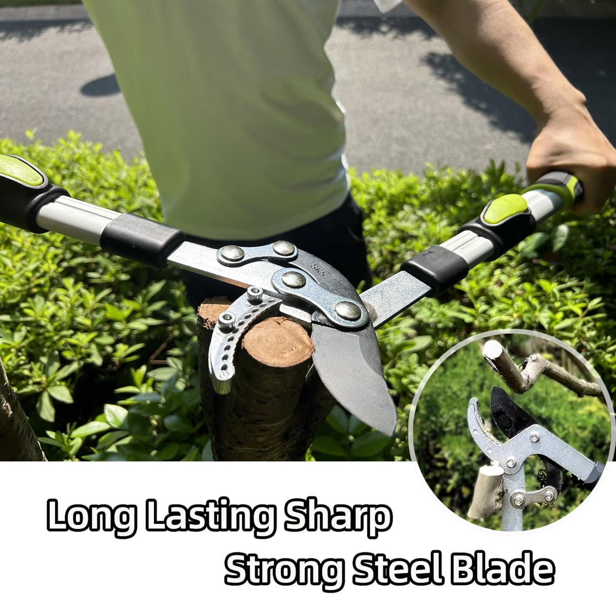 Loppers for Tree Trimming Heavy Duty Branch Cutter with Compound Action, Effortless Tree Pruner