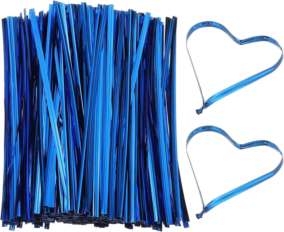 PATIKIL Bag Twist Ties 6 Inch, 800 Pcs Metallic Bread Ties for Treat Plastic Bags Gift Wrapping
